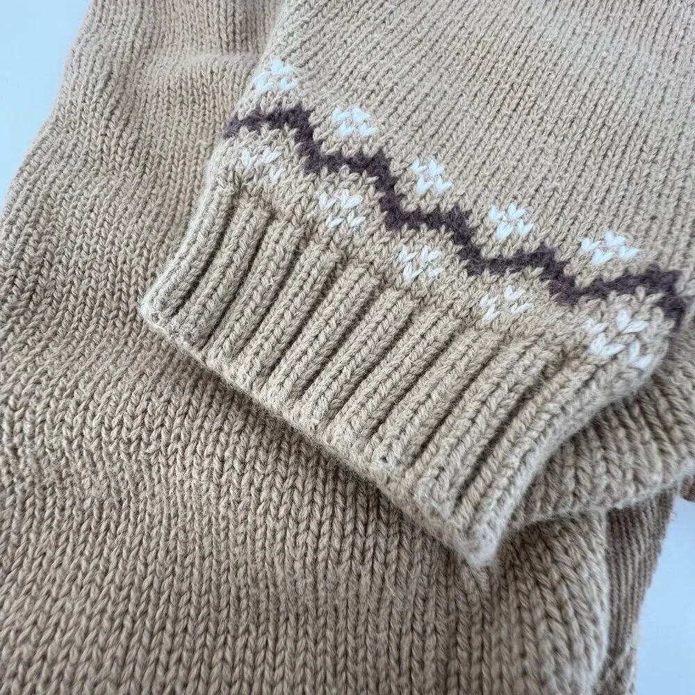 Baby Gap Newborn Outfit Gingerbread Holiday Sweater One Piece Winter Earth Tones